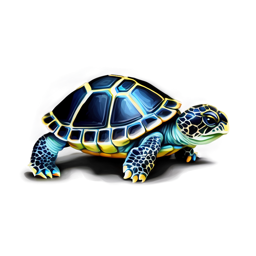 Hand Drawn Baby Turtle Png Pdj36 PNG image