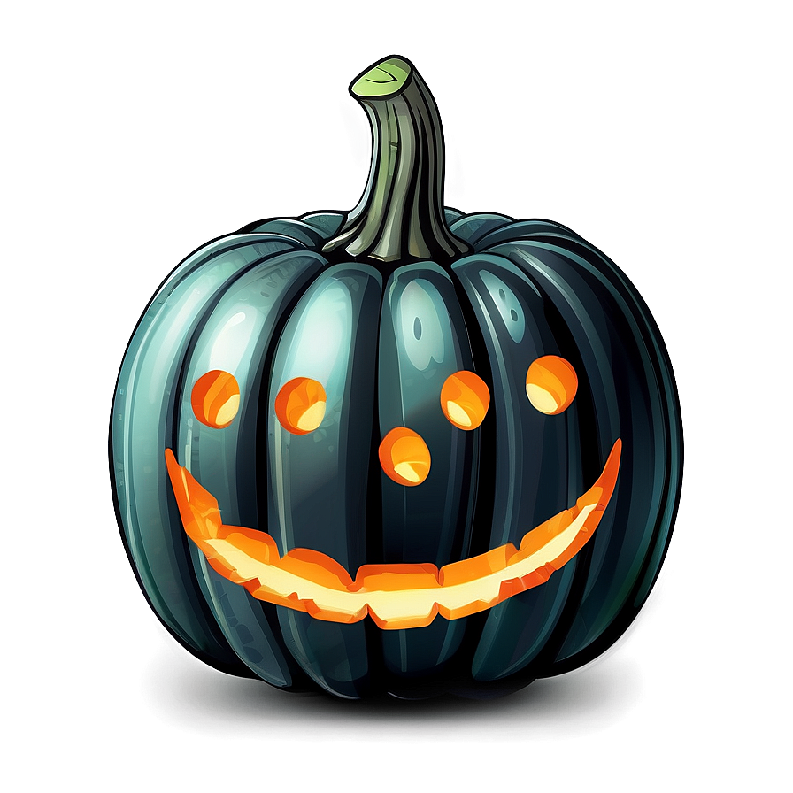 Hand-drawn Black Pumpkin Png Agd PNG image