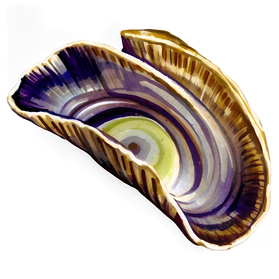 Hand-drawn Clam Sketch Png Rsu PNG image