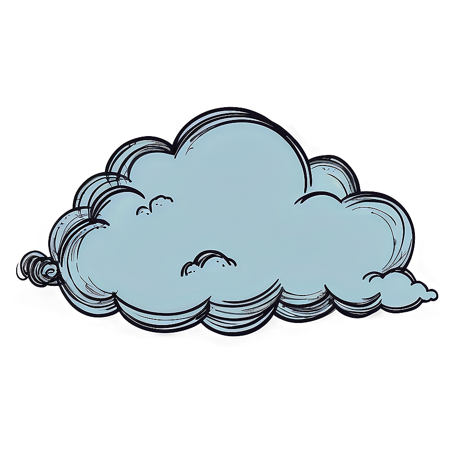 Hand Drawn Clouds Png 75 PNG image