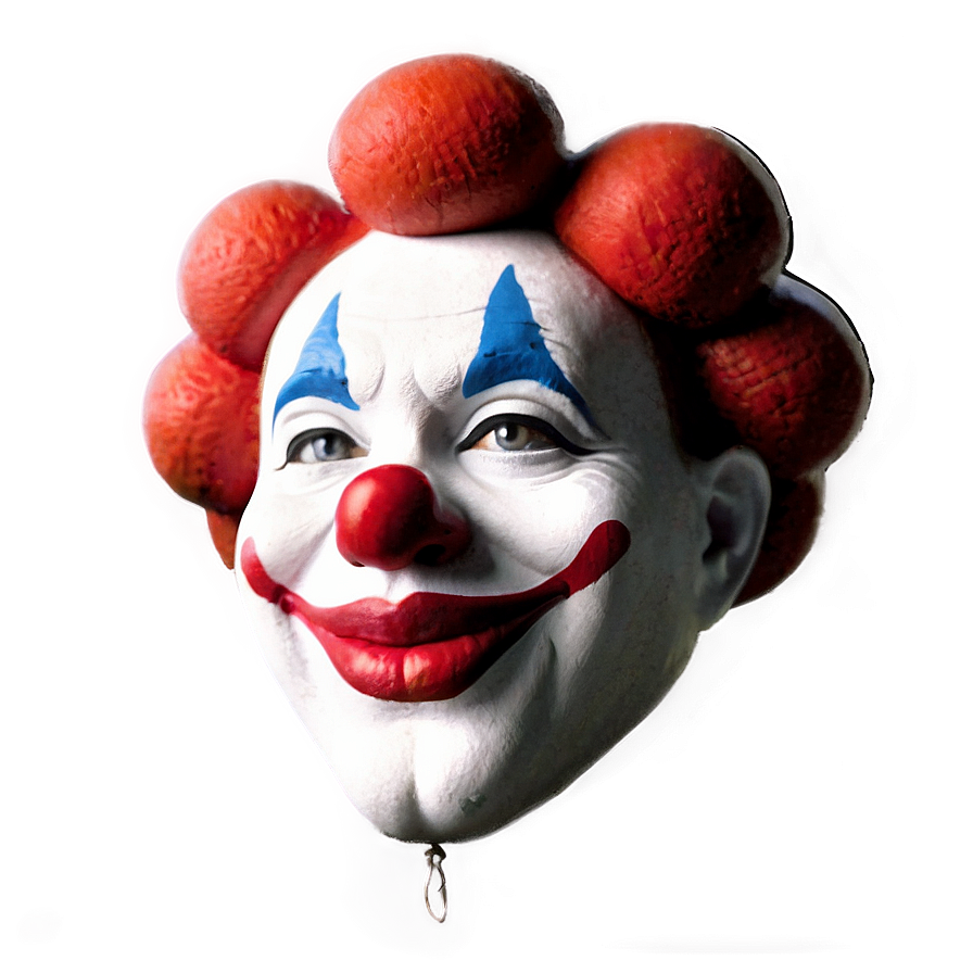 Hand Drawn Clown Face Png Trs PNG image