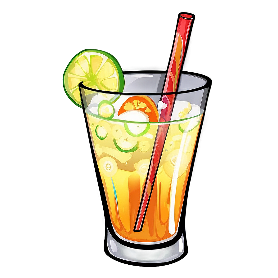 Hand Drawn Cocktail Glass Png 90 PNG image