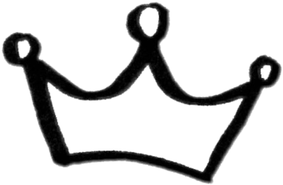 Hand Drawn Crown Illustration PNG image