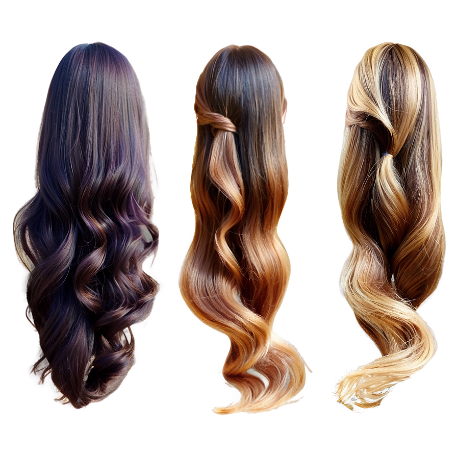 Hand Drawn Hair Clipart Png 5 PNG image