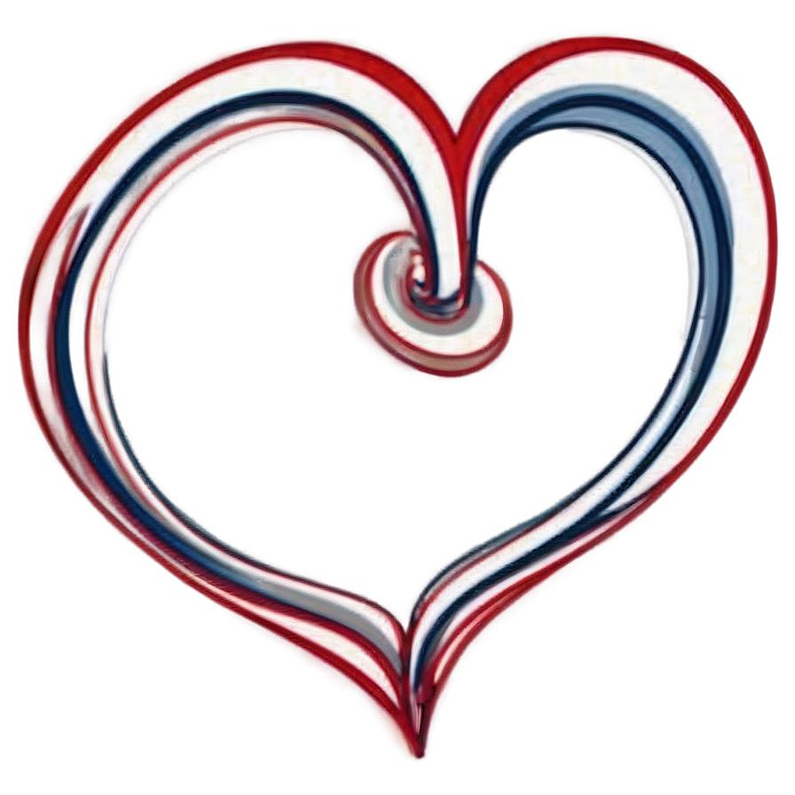 Hand-drawn Heart Art Png Dyn PNG image