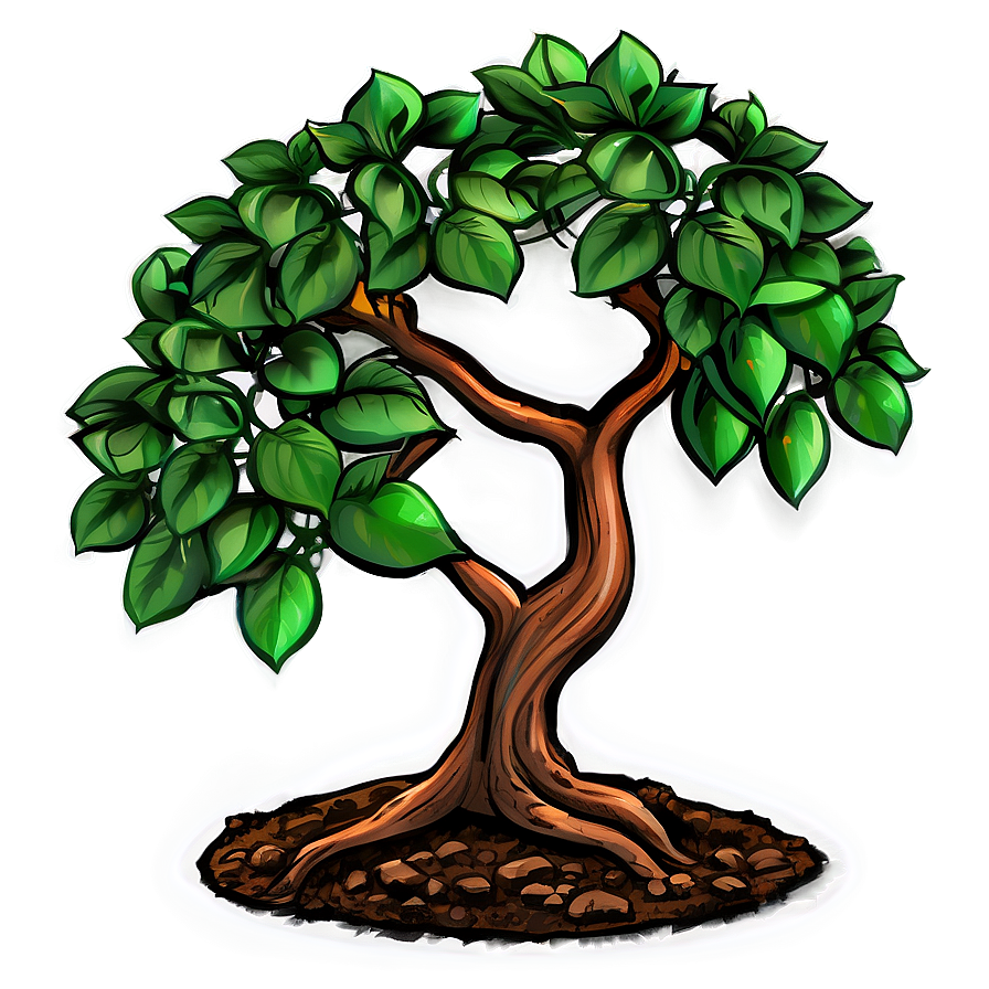 Hand Drawn Money Tree Png Iqq16 PNG image