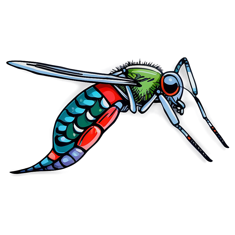 Hand-drawn Mosquito Png 94 PNG image