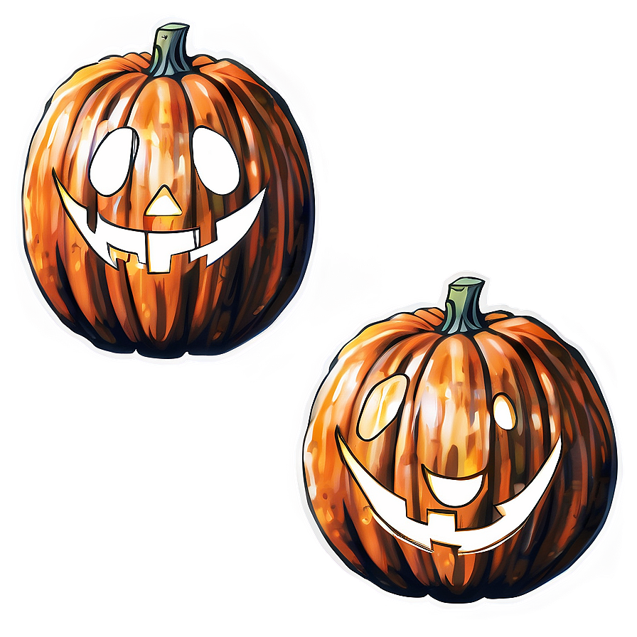 Hand Drawn Pumpkin Clipart Png Llw PNG image