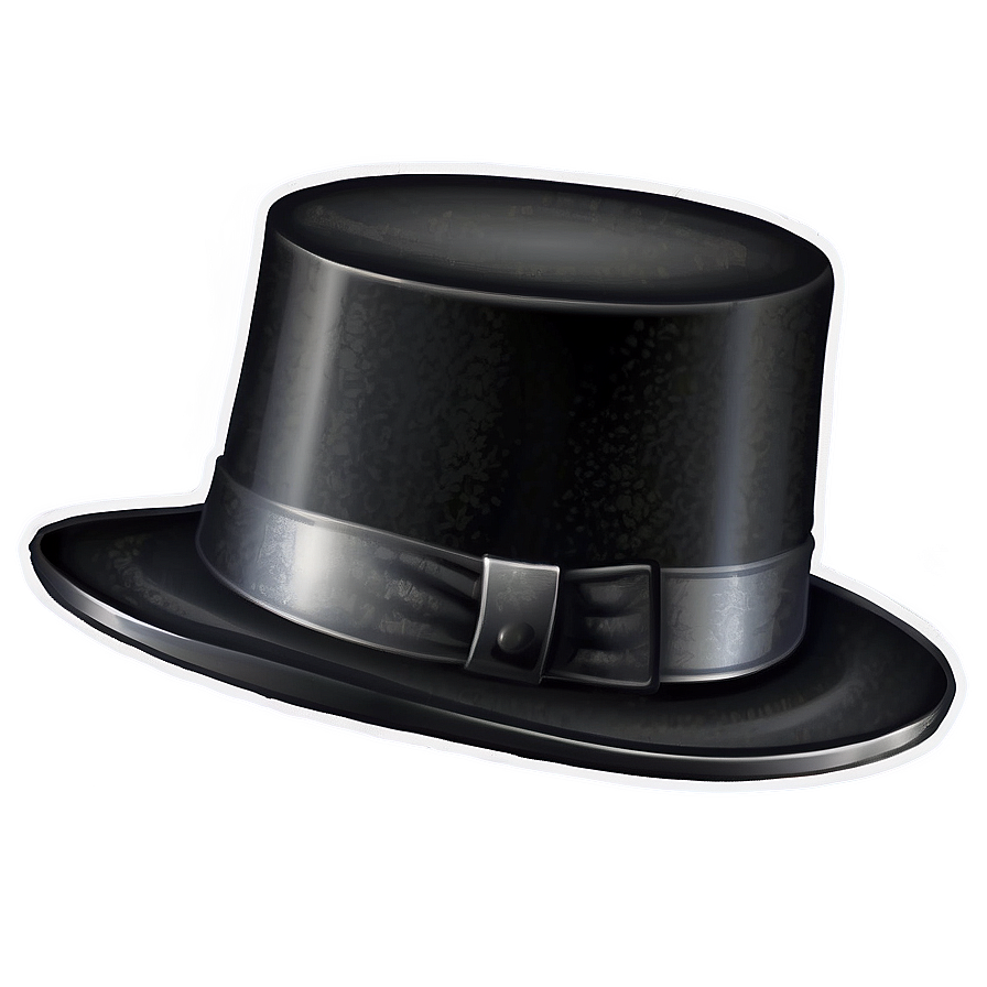 Hand-drawn Sketch Top Hat Png Mbx64 PNG image