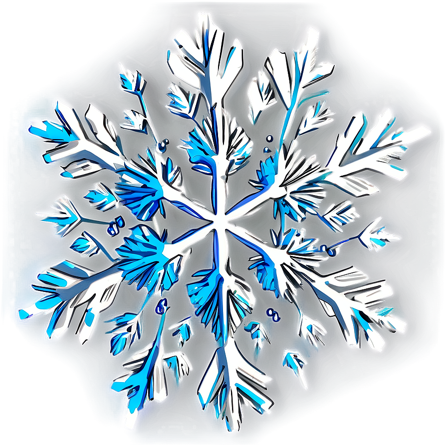 Hand-drawn Snowflake Simple Png Xln47 PNG image