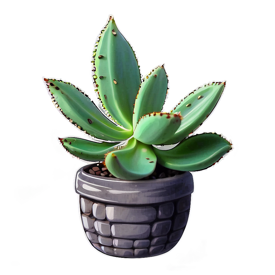 Hand Drawn Succulent Png Hfm PNG image