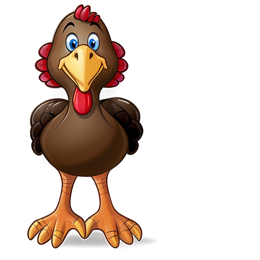 Hand Drawn Turkey Cartoon Png Pxx PNG image