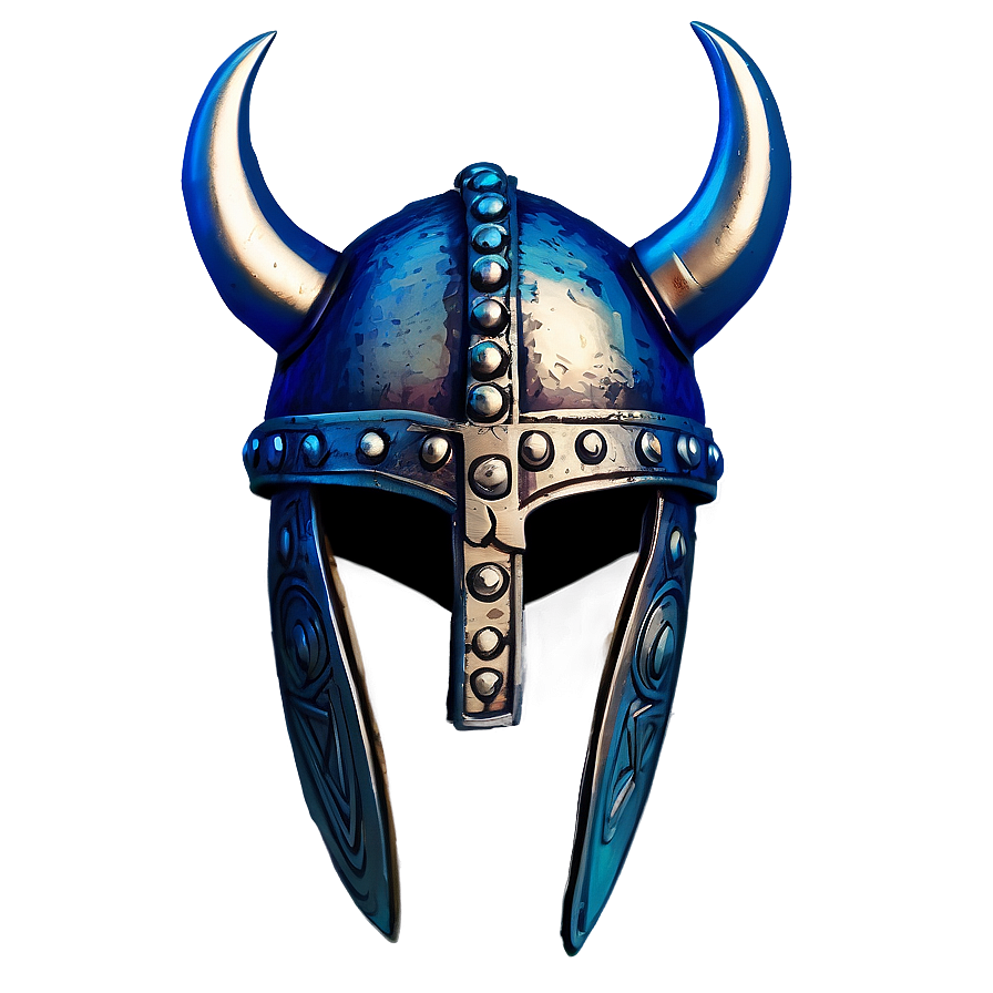 Hand-drawn Viking Helmet Png Fku PNG image