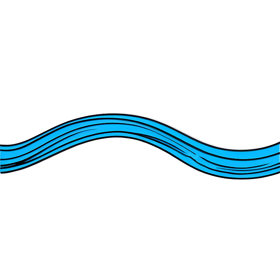 Hand-drawn Wavy Lines Sketch Png 71 PNG image