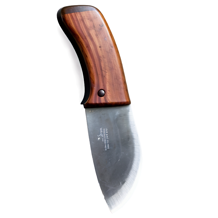 Hand Forged Butcher Knife Png Asl PNG image