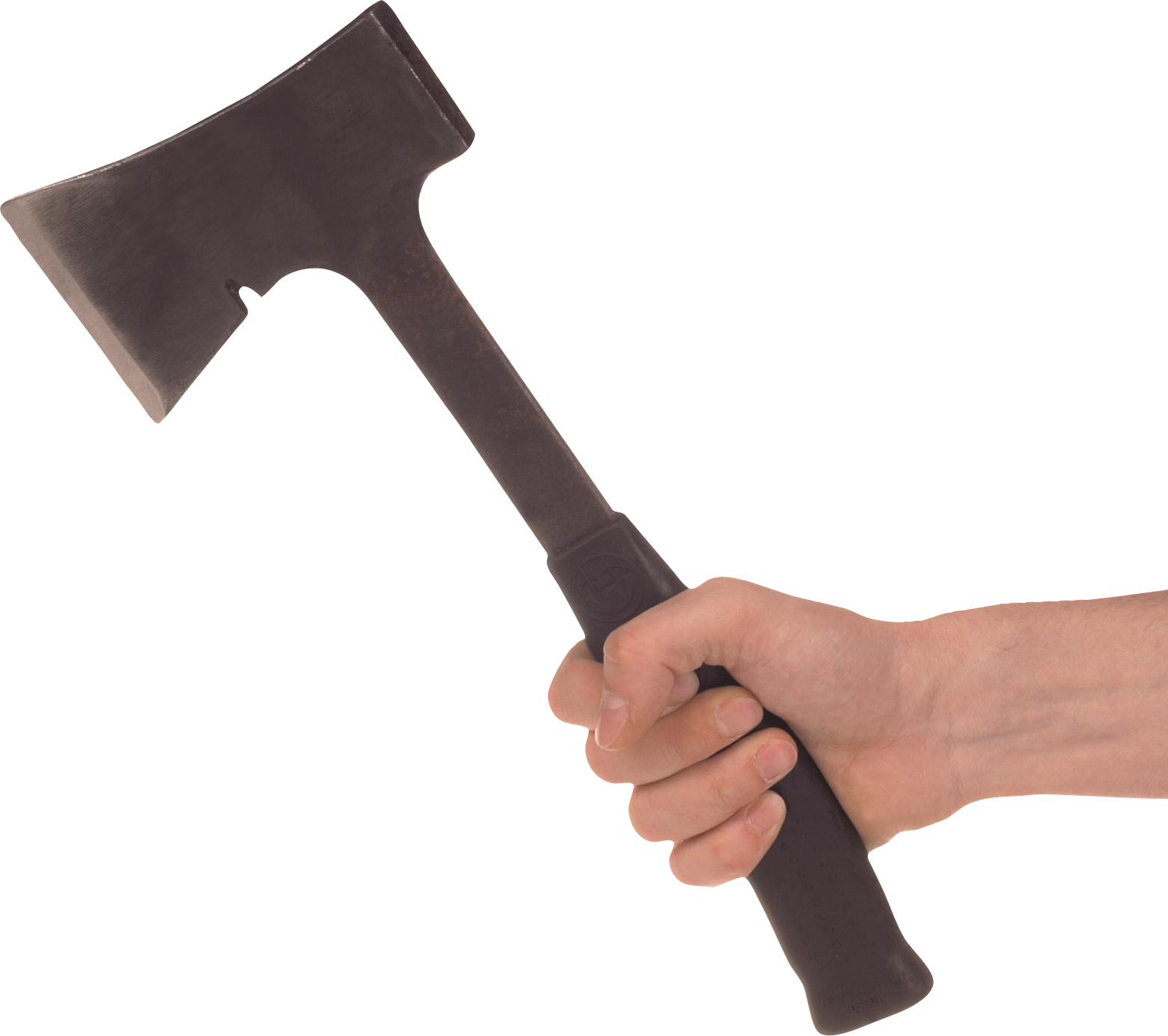 Hand Holding Axe Transparent Background PNG image