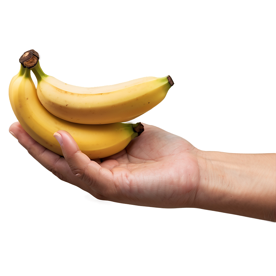 Hand Holding Banana Png 05042024 PNG image