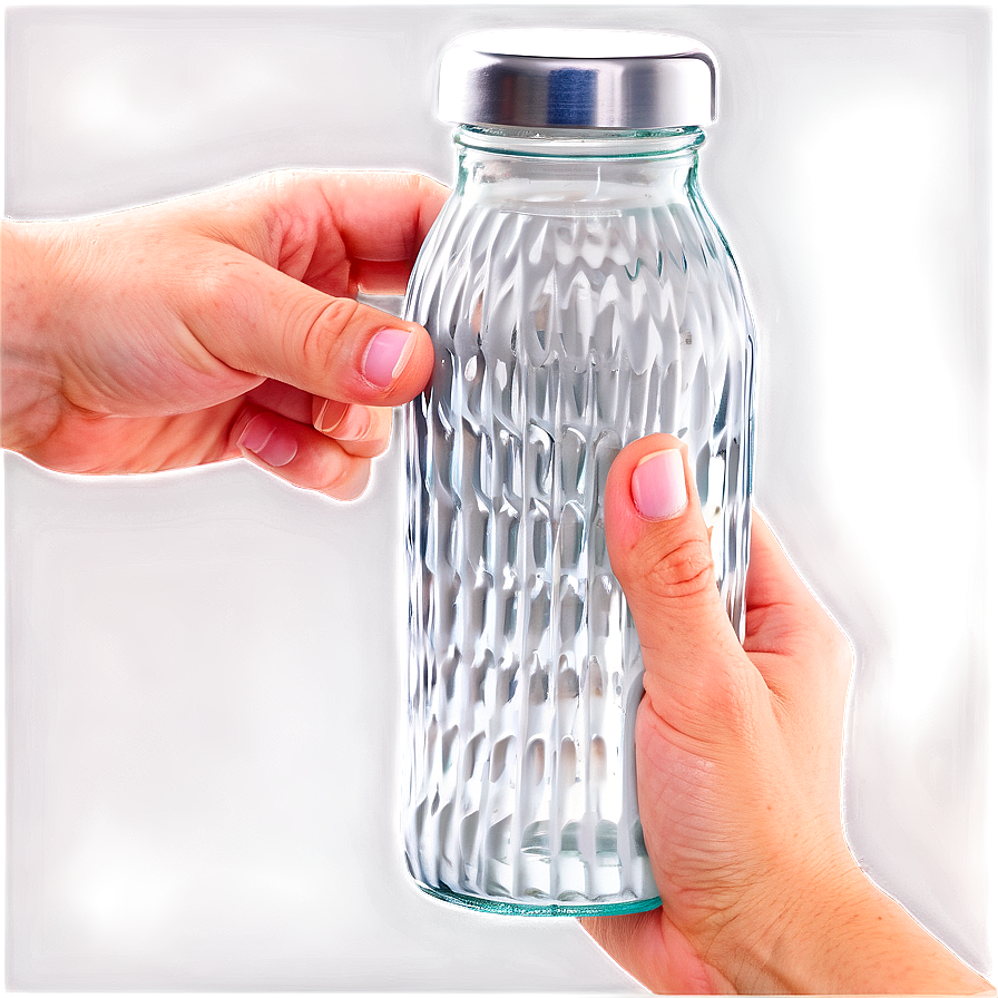 Hand Holding Bottle Png Ful PNG image