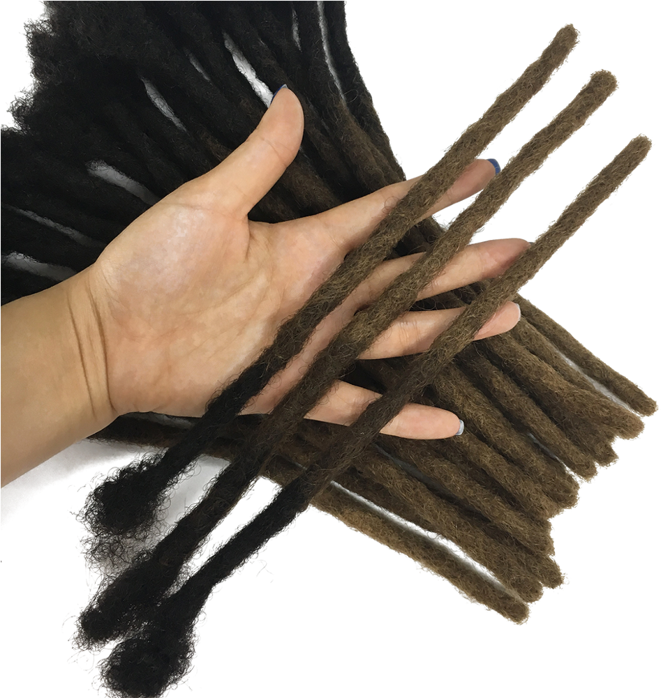 Hand Holding Dreadlocks PNG image