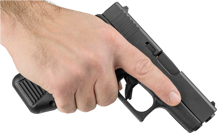 Hand Holding Pistol Isolated PNG image