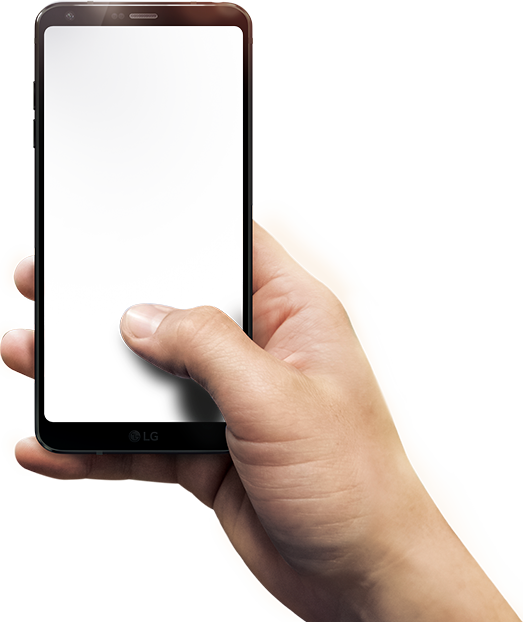 Hand Holding Smartphone Transparent Background PNG image