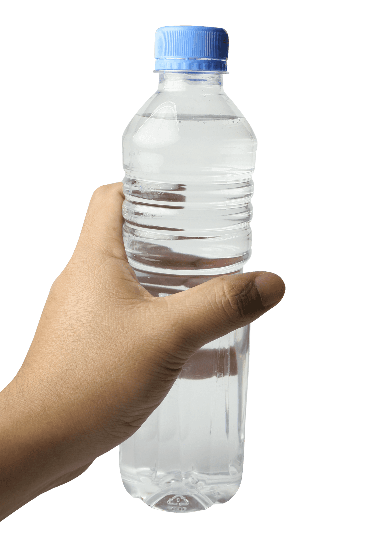 Hand Holding Water Bottle PNG image