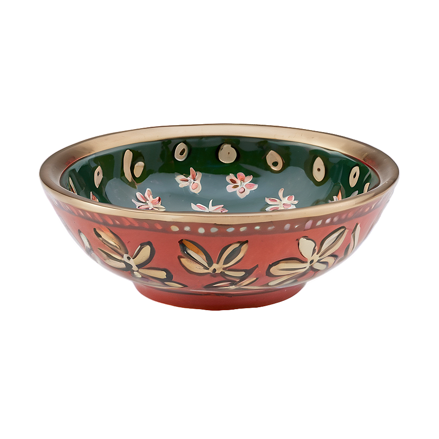 Hand-painted Ceramic Bowls Png 27 PNG image