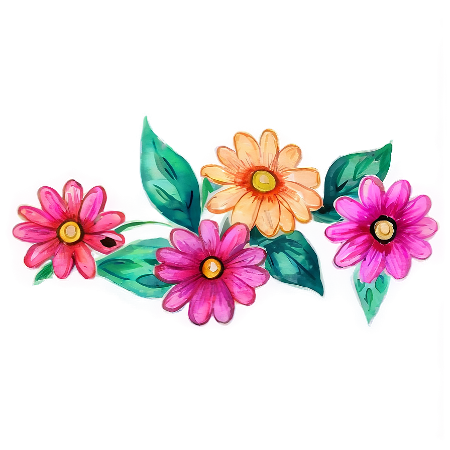 Watercolor Flowers Png Images 200 