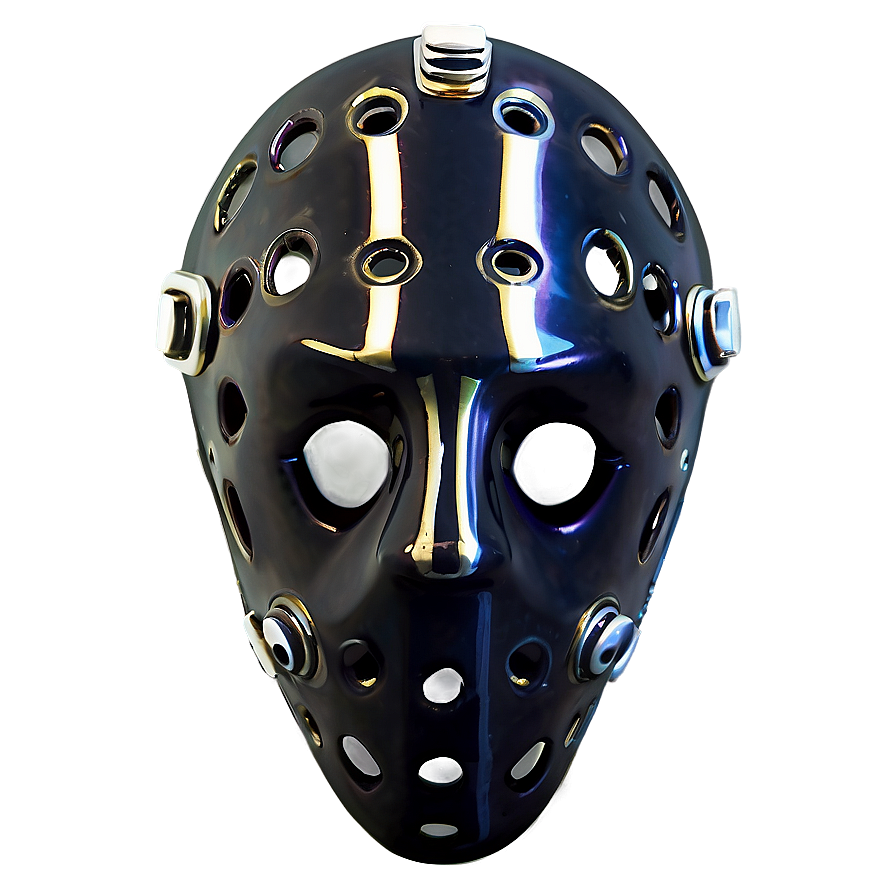 Hand-painted Hockey Mask Png Oqt PNG image