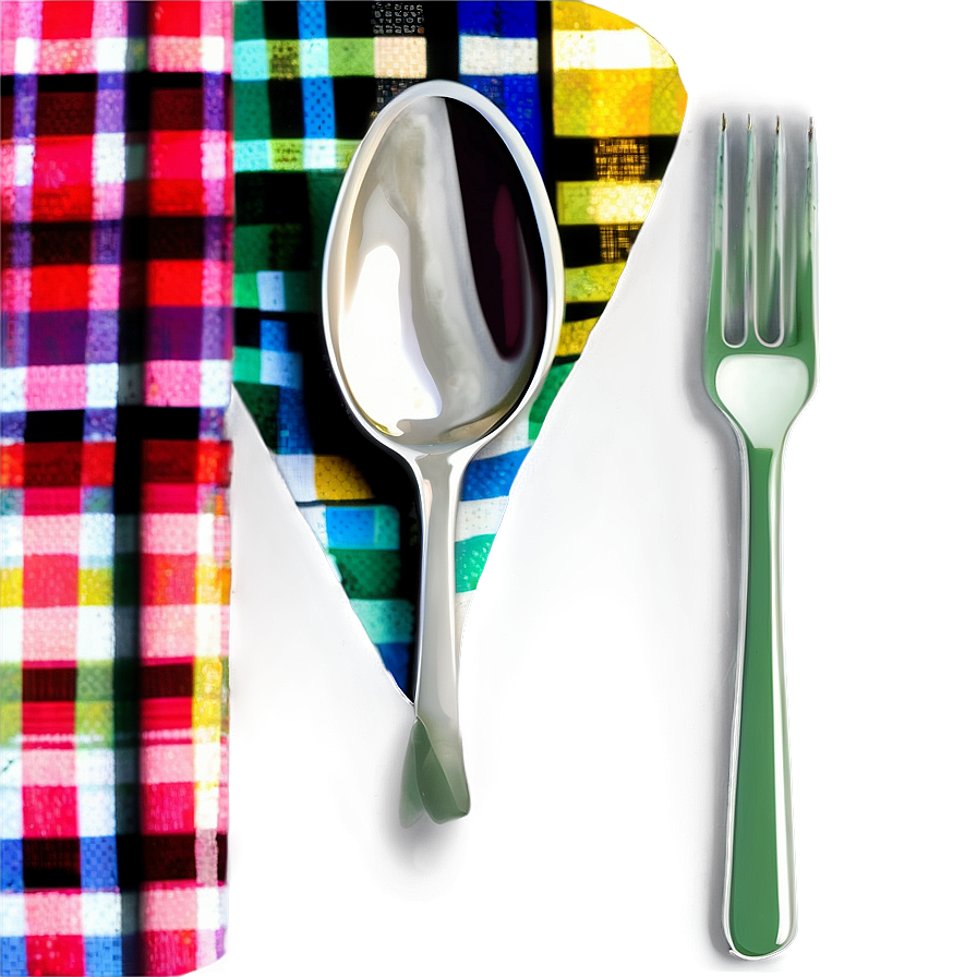 Hand Painted Utensils Art Png 36 PNG image