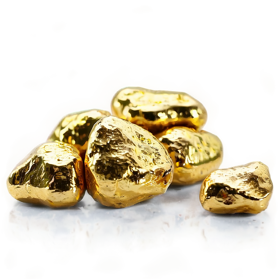 Hand-picked Gold Nugget Png 06132024 PNG image