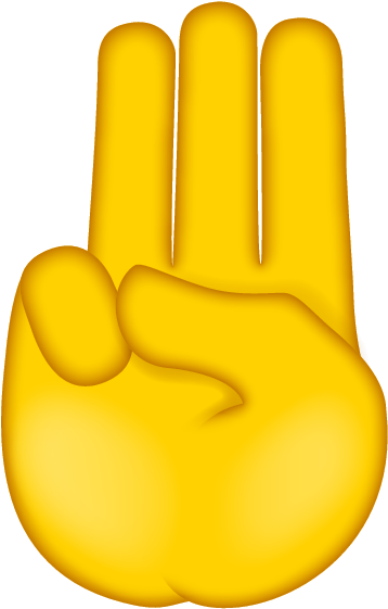 Hand Salute Emoji PNG image