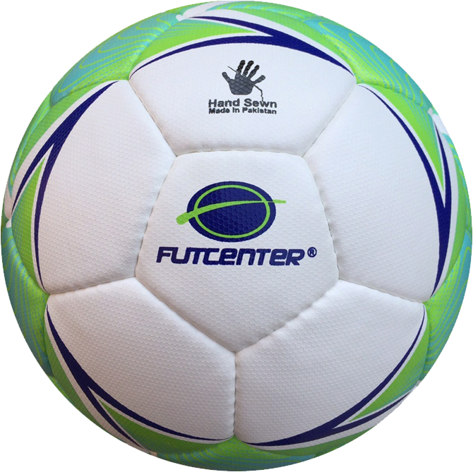 Hand Sewn Futcenter Football Ballon PNG image