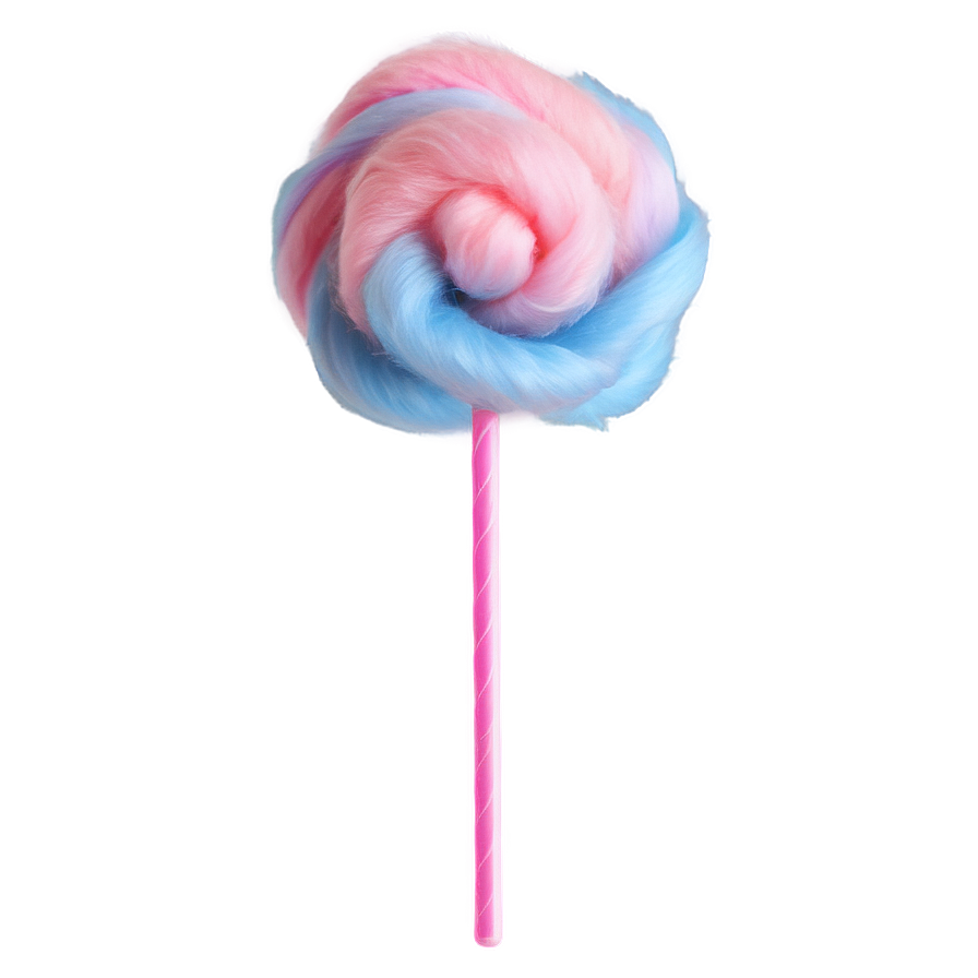 Hand-spun Cotton Candy Art Png Hih PNG image