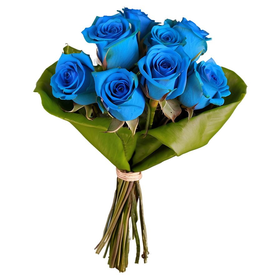 Hand-tied Roses Bouquet Png 88 PNG image