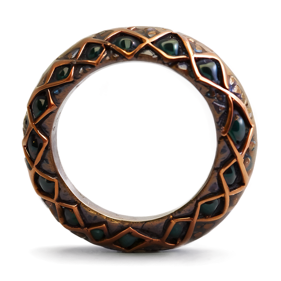 Handcrafted Boho Rings Png Nxc8 PNG image