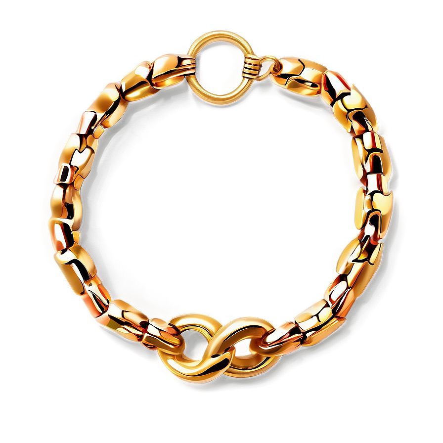 Handcrafted Gold Bracelet Art Png 06282024 PNG image