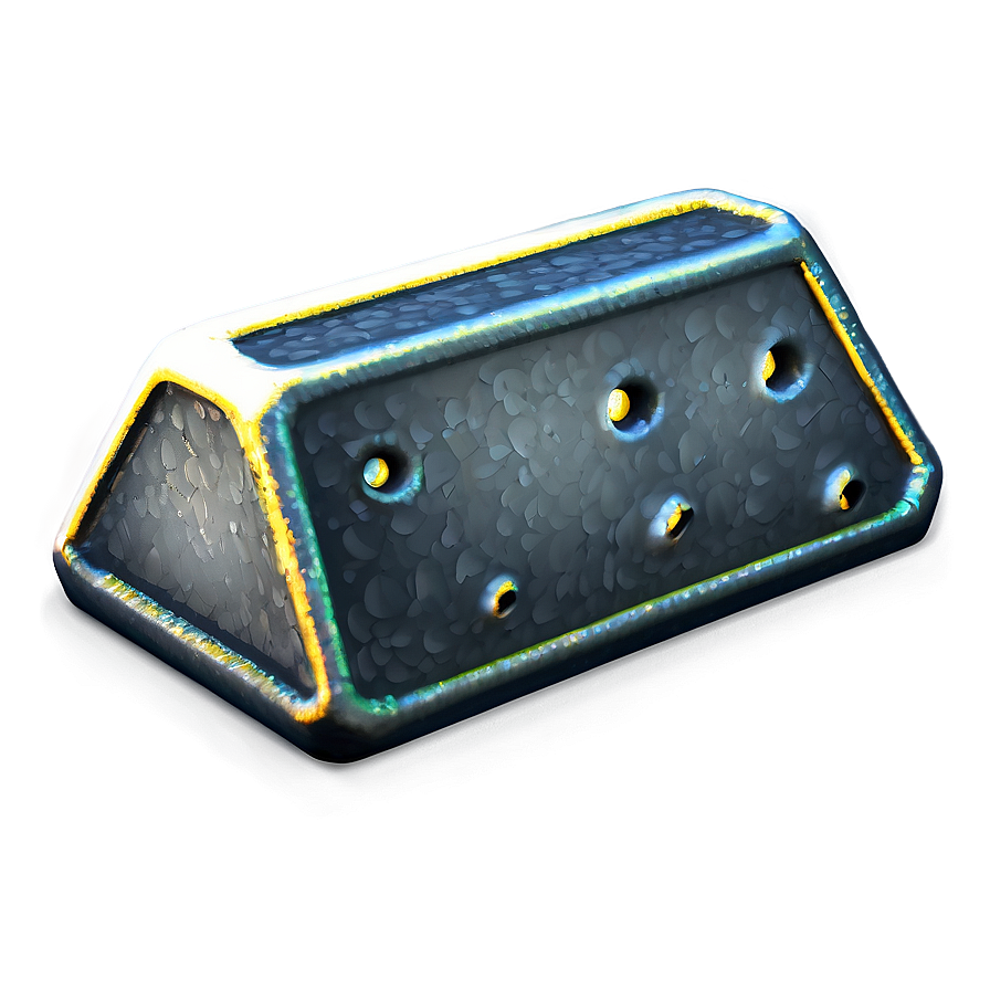 Handcrafted Iron Ingot Png 06272024 PNG image