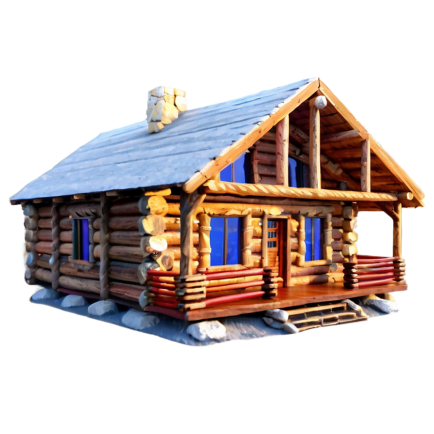 Handcrafted Log Cabin Png 34 PNG image