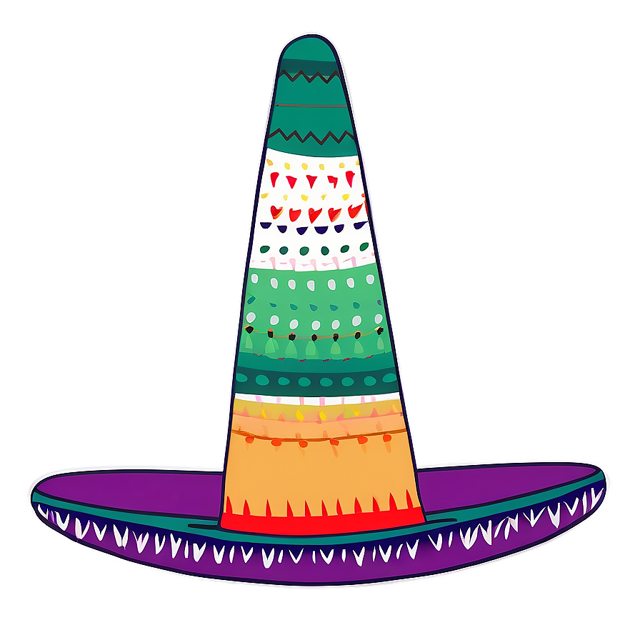 Handcrafted Mexican Hat Png 06122024 PNG image