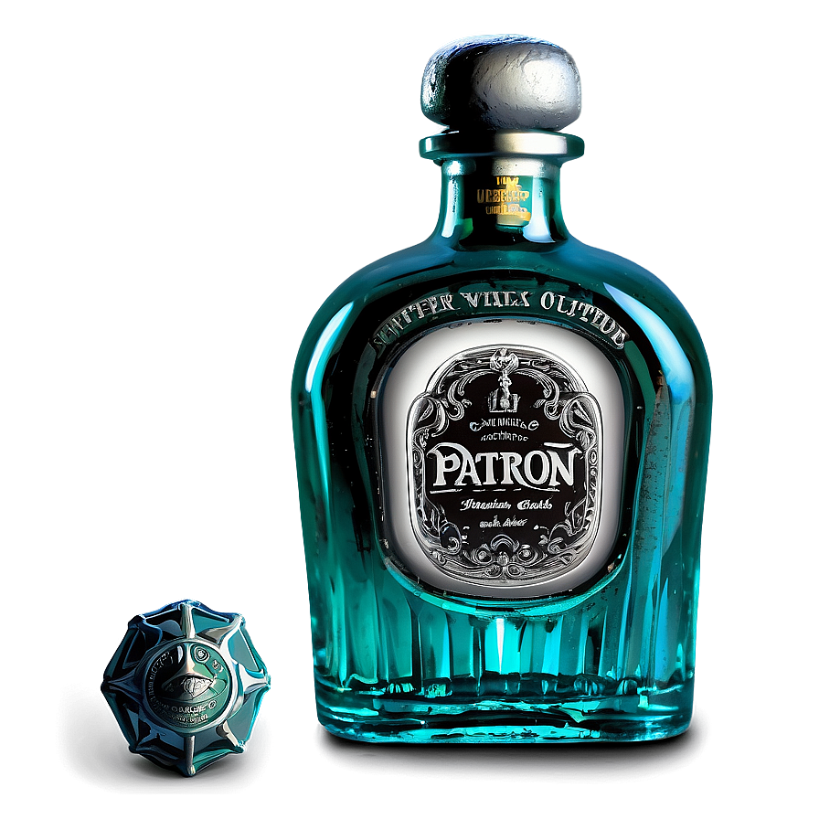 Handcrafted Patron Bottle Png Aho PNG image