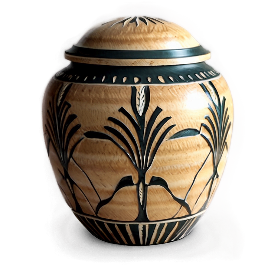 Handcrafted Urn Png 06132024 PNG image