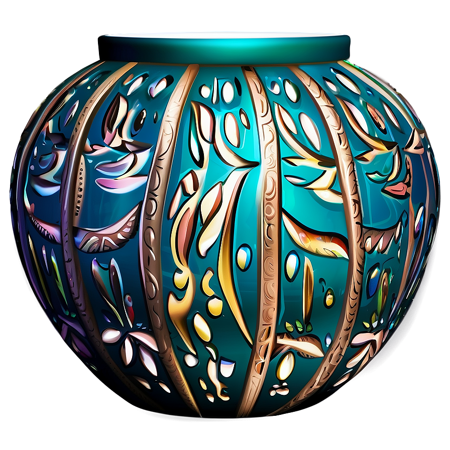 Handcrafted Vase Png 77 PNG image