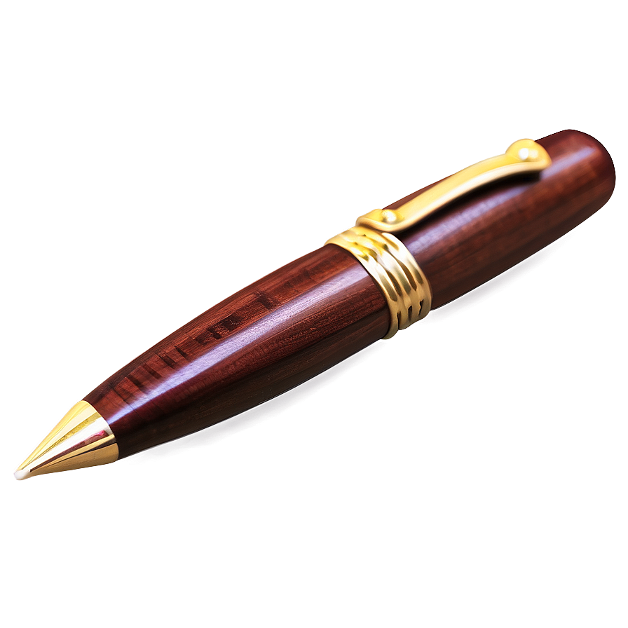 Handcrafted Wooden Pen Png Gty20 PNG image