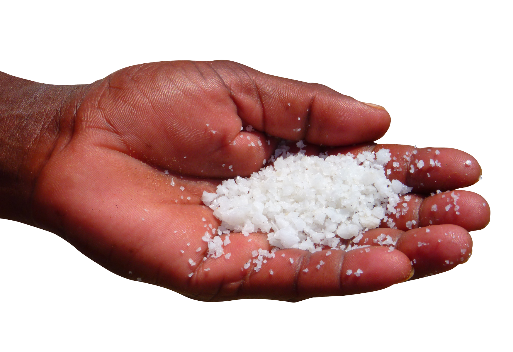 Handfulof Salt Crystals PNG image