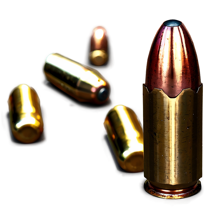 Handgun Bullets Png 05252024 PNG image