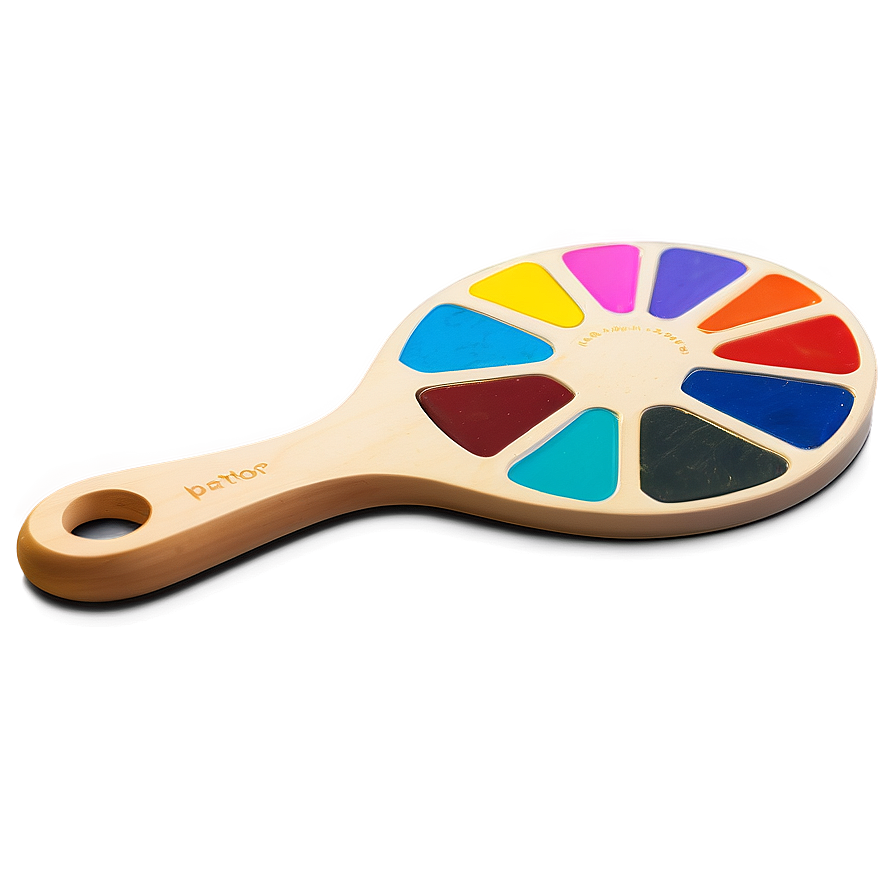 Handheld Artist Palette Png Gvu PNG image