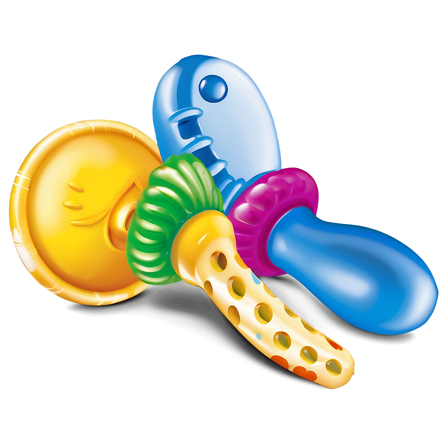 Handheld Baby Rattle Png 06202024 PNG image