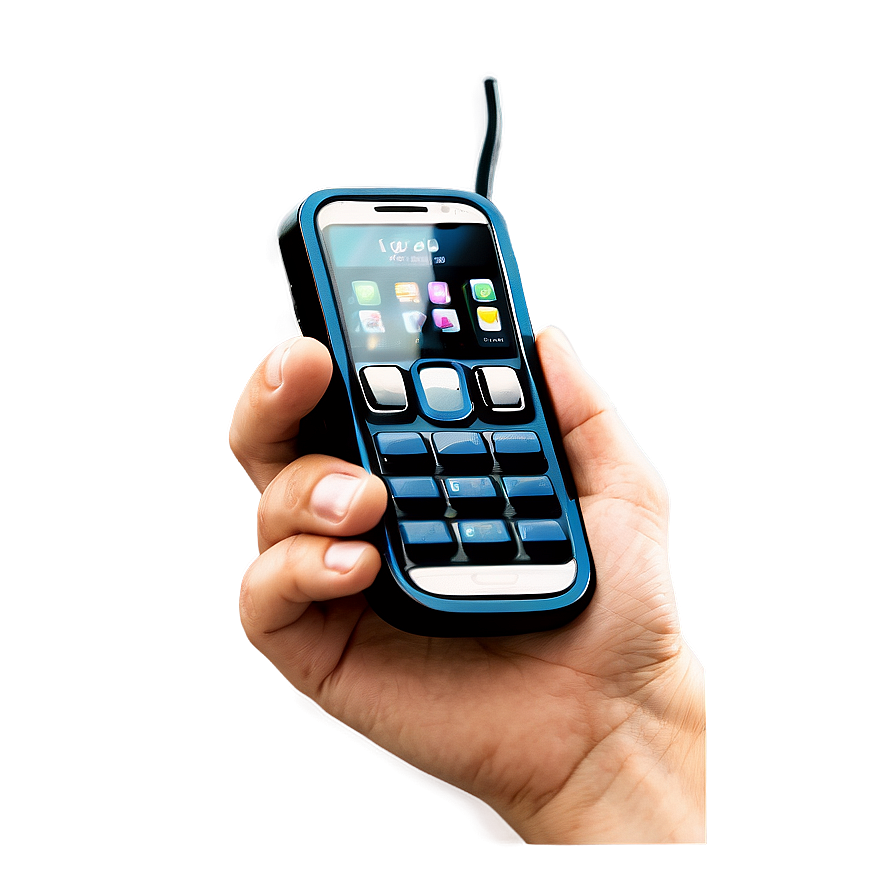 Handheld Phone Transparent Png 05252024 PNG image