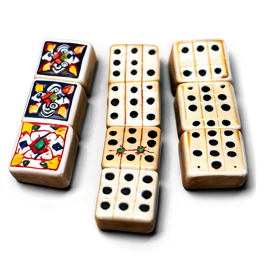 Handmade Ceramic Dominoes Png Udc PNG image